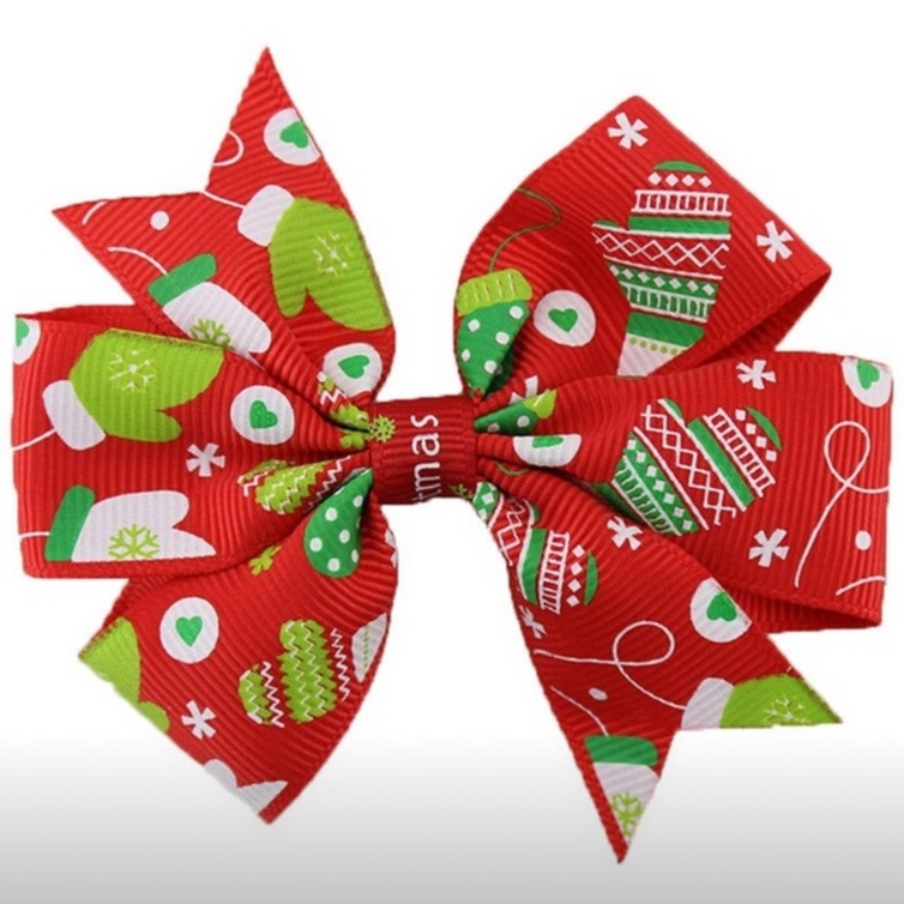 🎁Christmas hair bows🎁 - Picture 7 of 8